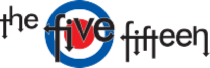 Logo with 'the five fifteen' text and a blue circle
