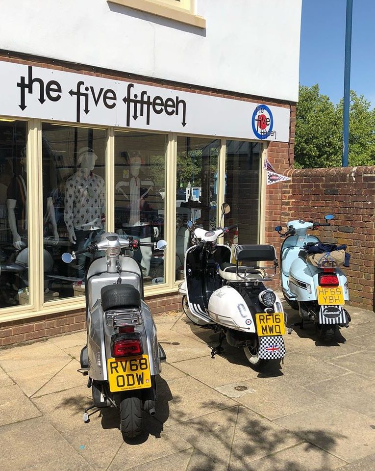 Mods outside the shop