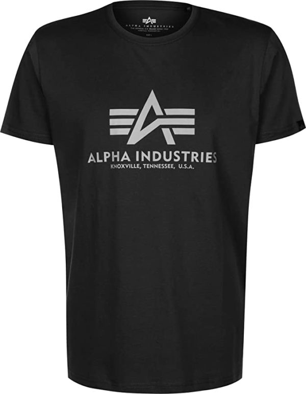 Alpha Industries Basic T-Shirt Reflective Print (100501RP)