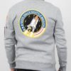 Alpha Industries Space Shuttle Sweatshirt - Grey Heather (178307/17) Back