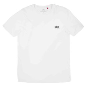 Alpha Industries Basic Small Logo T-Shirt - White (188505/09)