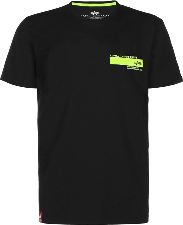 Alpha Industries Blount Ave T-Shirt - Black (126502/03)