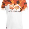 Alpha Industries Lost Camo T-Shirt - Orange Camoflauge (196505/309)