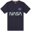Alpha Industries NASA Reflective T-Shirt - Rep Blue (178501/07)