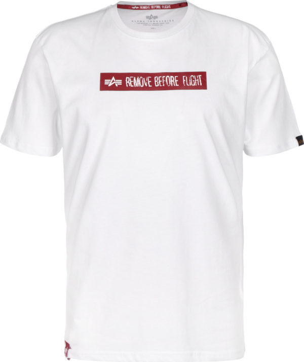 Alpha Industries RBF Latex Print T-Shirt - White (128513/03)