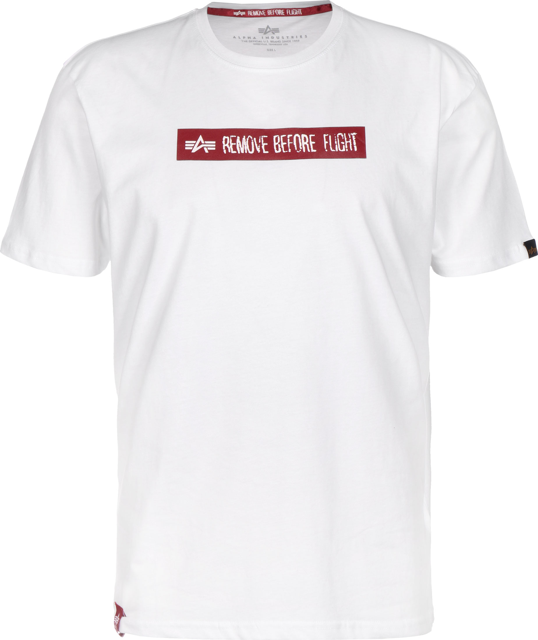 Alpha Industries RBF Latex Print T-Shirt - White (128513/03) - The 515