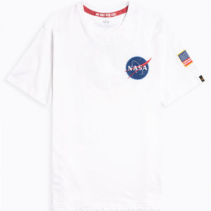 Alpha Industries Space Shuttle T-Shirt - White (176507/09)
