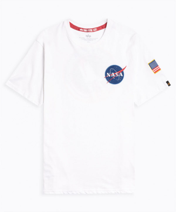 Alpha Industries Space Shuttle T-Shirt - White (176507/09)