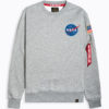 Alpha Industries Space Shuttle Sweatshirt - Grey Heather (178307/17)