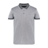 Weekend Offender Sonny Polo Shirt - Charcoal White (POAW2006)