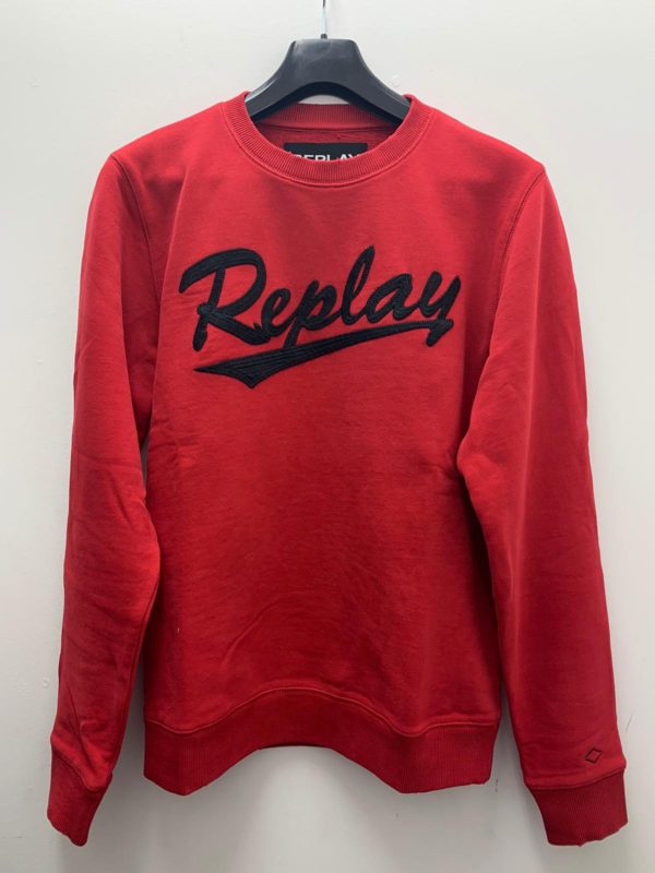 Replay Crewneck Sweatshirt - Red (M3230)
