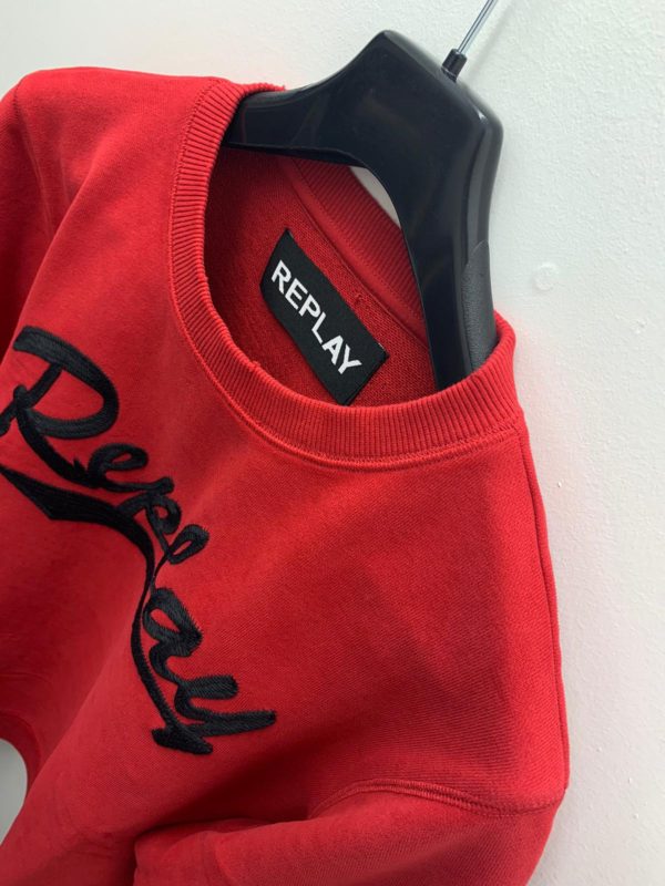 Replay Crewneck Sweatshirt - Red (M3230)