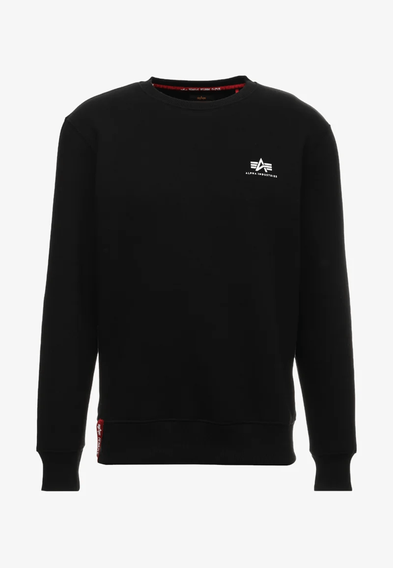 Alpha Industries Basic Sweater Small Logo - Black (188307/03) - The 515