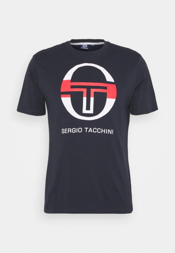 Sergio Tacchini Iberis T-Shirt – Navy/White/Red (ST38714-213)