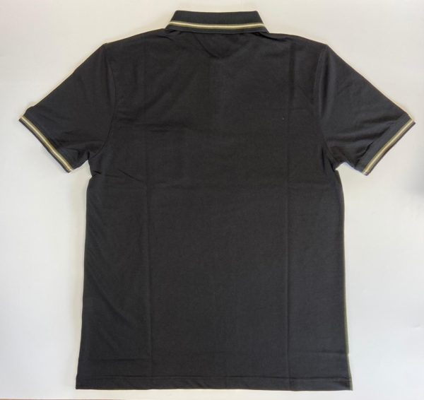 Gabicci Vintage Pocket Polo Shirt - Black/Olive (V45GX06)1