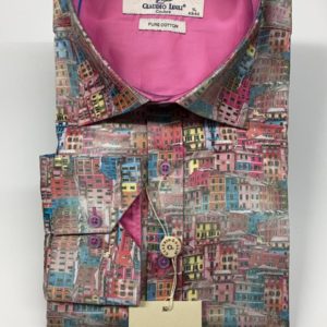 Claudio Lugli Long Sleeve Shirt - Lilac (CP6541)