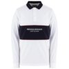 Weekend Offender Meridia Long Sleeve Polo - White (POAW1913)