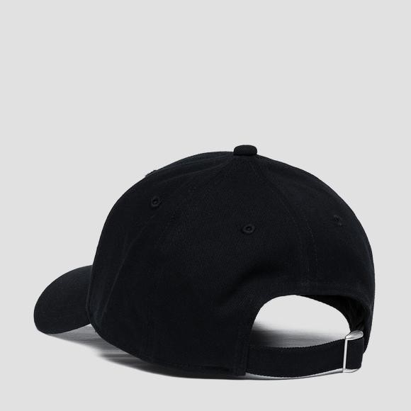 REPLAY COTTON CAP WITH BILL - AX4161.000.A0113 - Black White - The 515