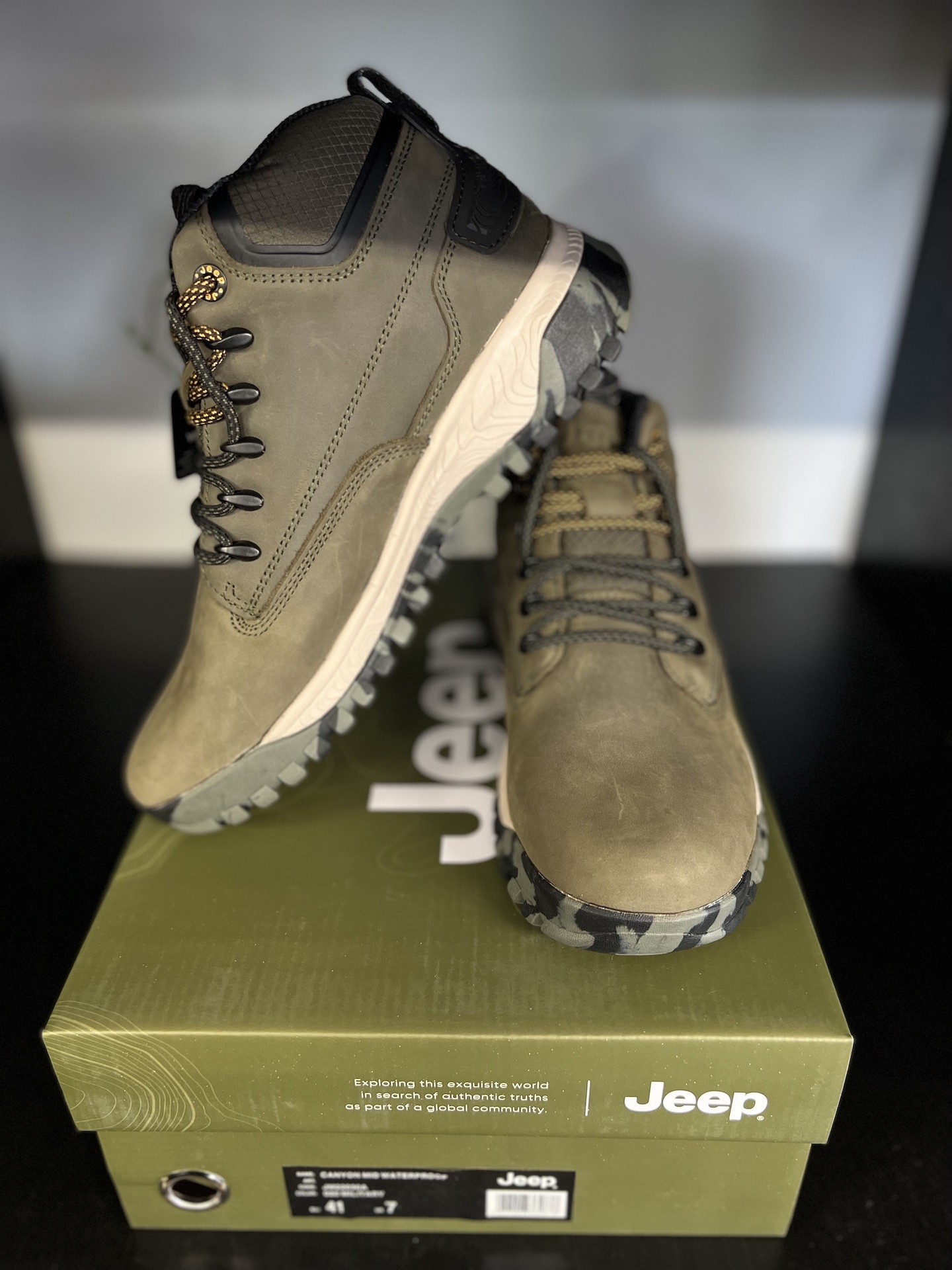 Jeep Canyon Mid Waterproof Boot - The 515